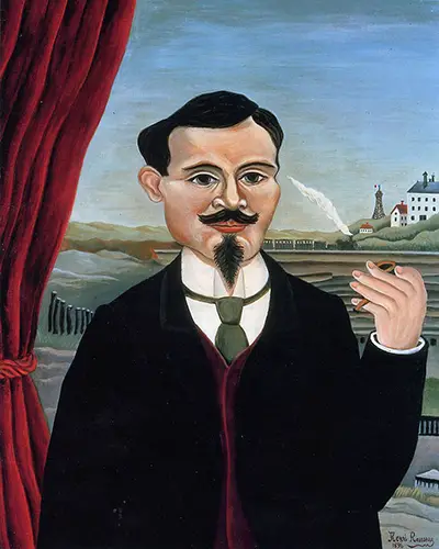 henri rousseau self portrait