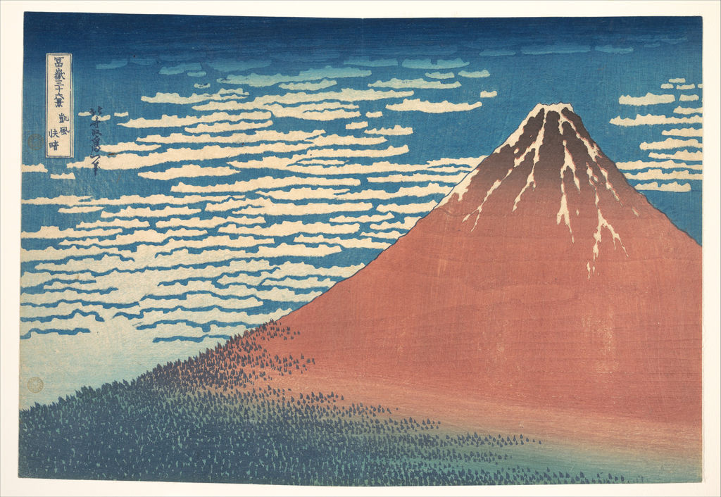 Hokusai, Red Fuji, Met JP9