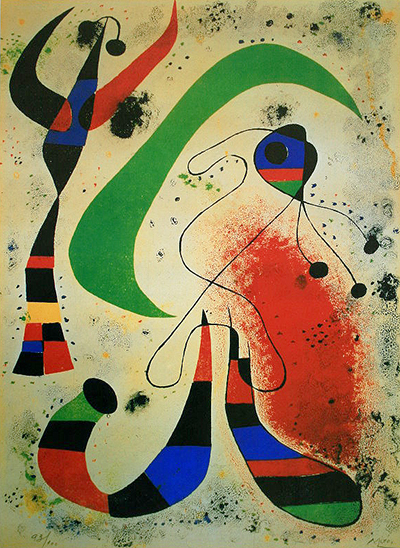 Night by Joan Miro