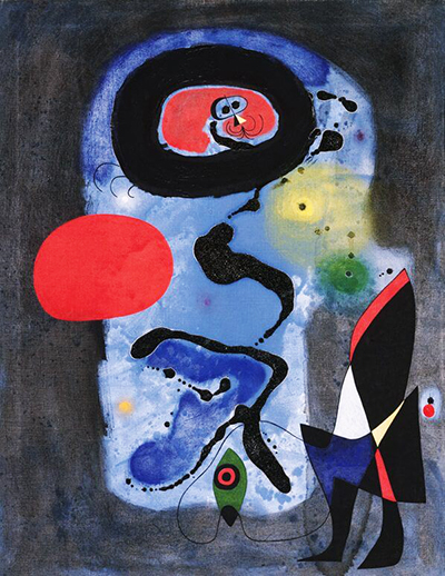 The Red Sun (1948) By Joan Miro