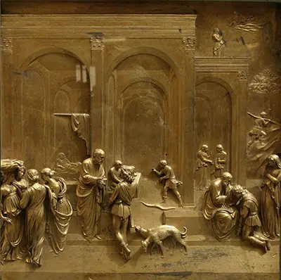 lorenzo ghiberti jacob and esau