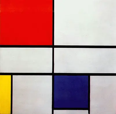 Composition Red, Blue and Yellow by Piet Mondrian