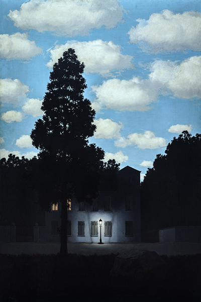 The Empire of Light by Rene Magritte