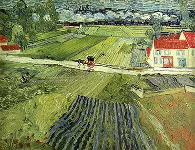 van gogh landscape drawings