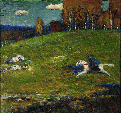 The Blue Rider by Wassily Kandinsky