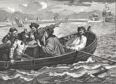 The Idle 'Prentice Turn'd Away, and Sent to Sea by William Hogarth